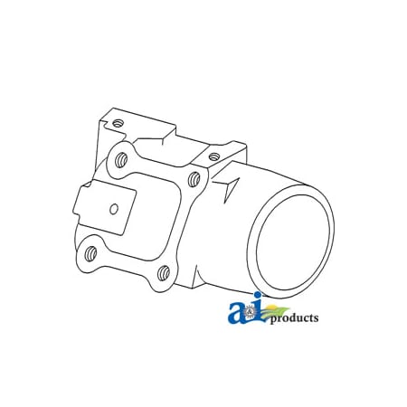 A & I Products Cylinder, Rockshaft 4" x4" x5" A-1671082M1